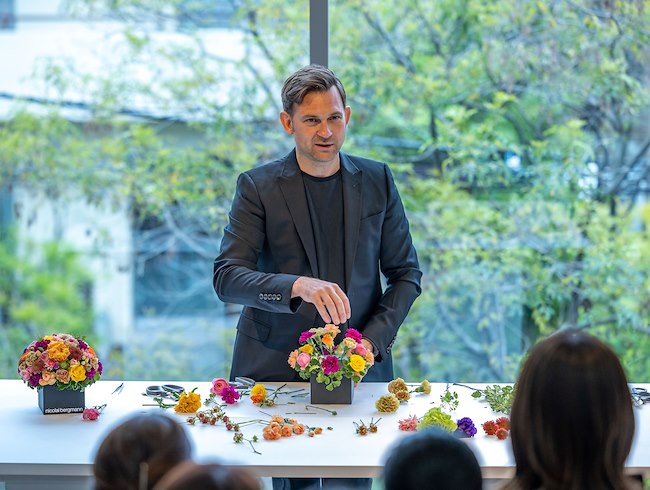 Nicolai Bergmann Flower School at The Ritz-Carlton, Fukuoka